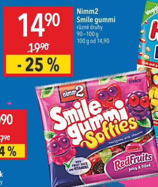 Bonbony Smile Gummi Nimm2 Storck