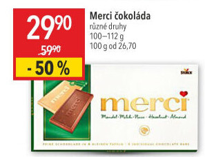 Čokoláda Merci