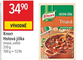 Jíška hotová Knorr
