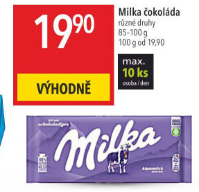 Čokoláda Milka