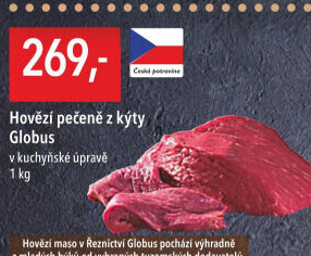 Hovězí pečeně z kýty Globus