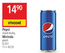 Limonáda Pepsi