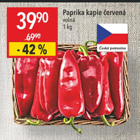 Paprika červená kapie
