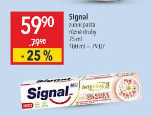 Pasta na zuby Integral 8 Signal