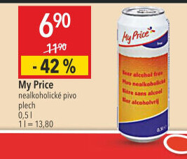 Pivo nealkoholické My Price