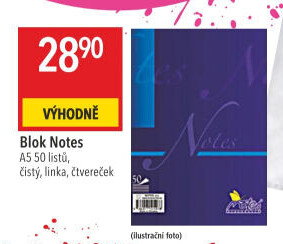 Školní sešit A5 Notes
