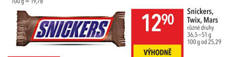 Tyčinka Snickers
