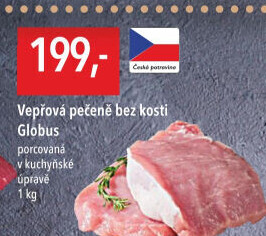 Vepřová pečeně bez kosti Globus