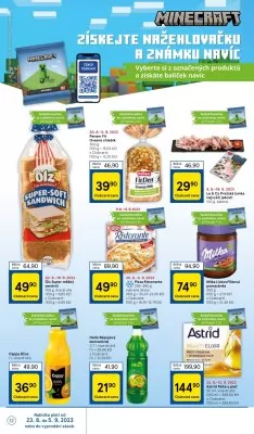 akční leták Tesco 30.8.2023-5.9.2023