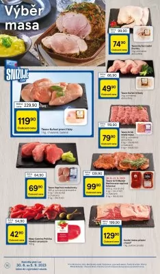 akční leták Tesco 30.8.2023-5.9.2023