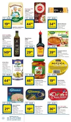 akční leták Tesco 30.8.2023-5.9.2023