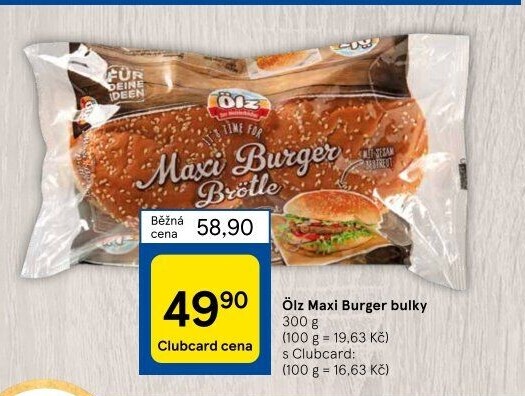 Bulky na hamburger Ölz
