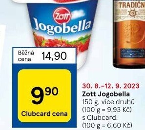 Jogurt Jogobella Zott