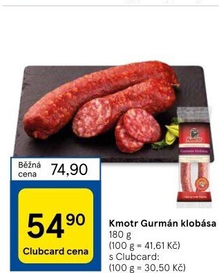 Klobása Gurmán Kmotr