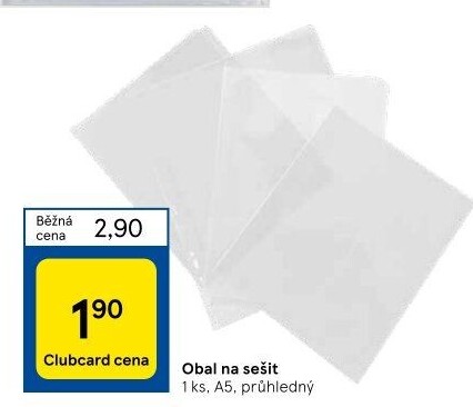 Obaly na sešity A5