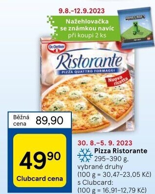 Pizza mražená Ristorante Dr. Oetker