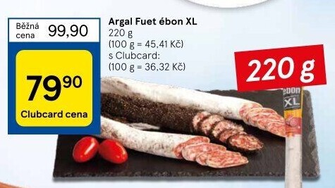 Salám Fuet Argal