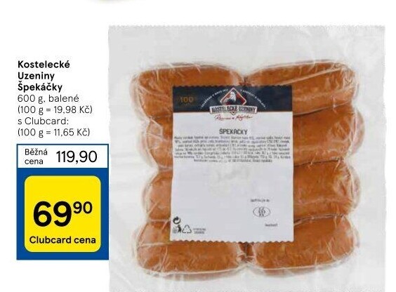 Špekáčky Kostelecké uzeniny