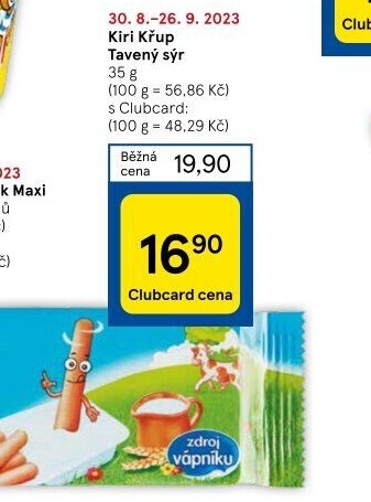 Sýr a křup Kiri