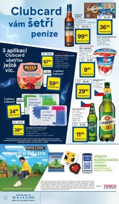 akční leták Tesco 30.8.2023-5.9.2023