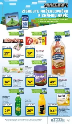 akční leták Tesco 30.8.2023-5.9.2023