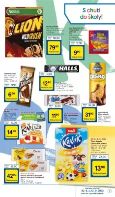 akční leták Tesco 30.8.2023-5.9.2023