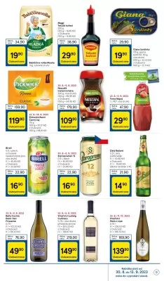akční leták Tesco 30.8.2023-5.9.2023