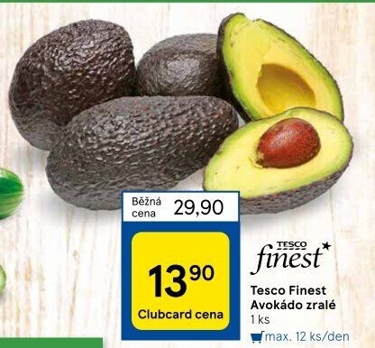 Avokádo Tesco Finest