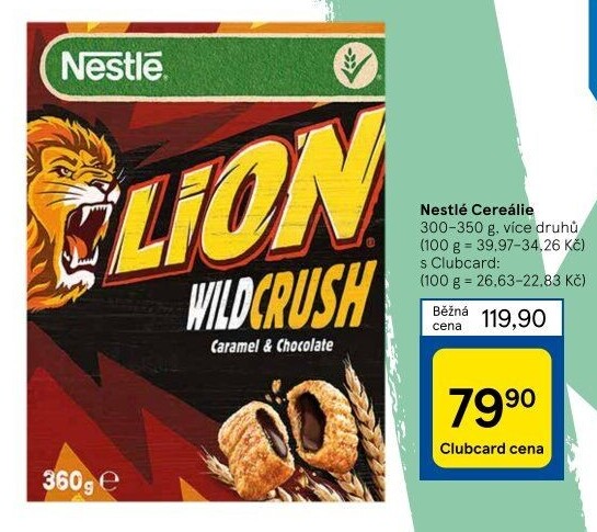 Cereálie Nestlé