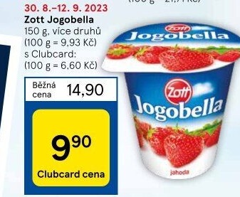 Jogurt Jogobella Zott