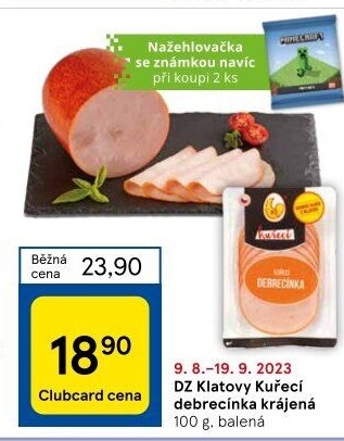 Kuřecí debrecínka DZ Klatovy