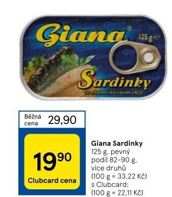 Sardinky Giana