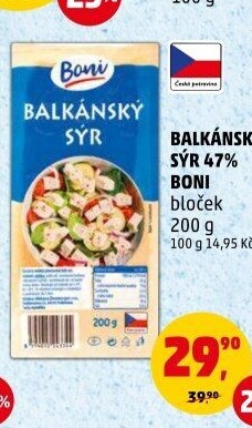 Balkánský sýr Boni