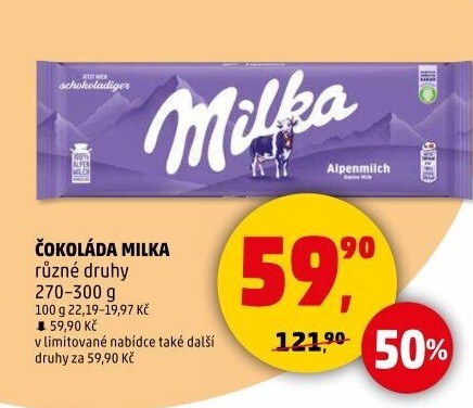 Čokoláda Milka