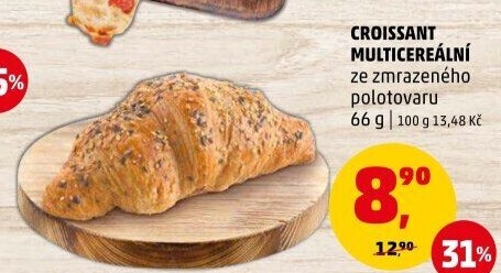 Croissant multicereální