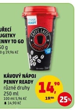 Ledová káva to Go Penny Ready