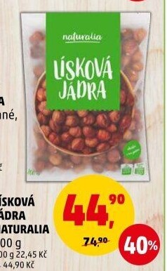 Lískové ořechy Naturalia