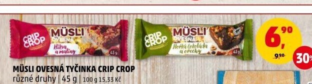 Müsli tyčinka Crip Crop