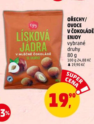 Ořechy v čokoládě Enjoy