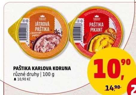 Paštika Karlova Koruna