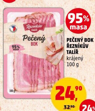 Pečený bok Řezníkův talíř
