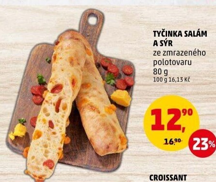 Pečivo tyčinka sýrová