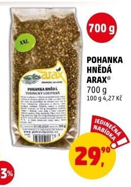 Pohanka loupaná Arax