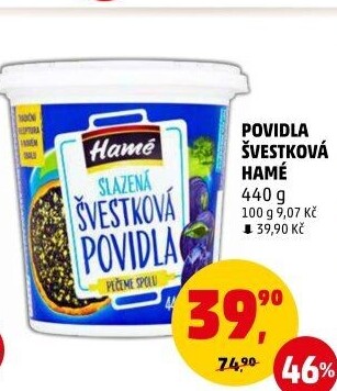 Povidla Hamé