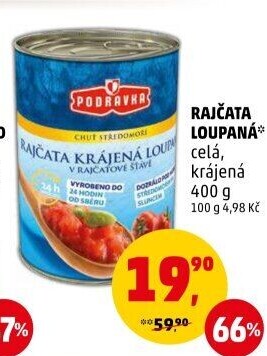 Rajčata loupaná Podravka