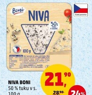 Sýr Niva 50% Boni
