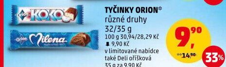 Tyčinka Deli Orion