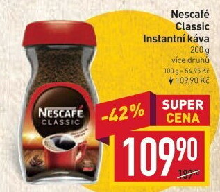 Instantní káva Nescafé Classic