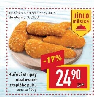 Kuřecí stripsy
