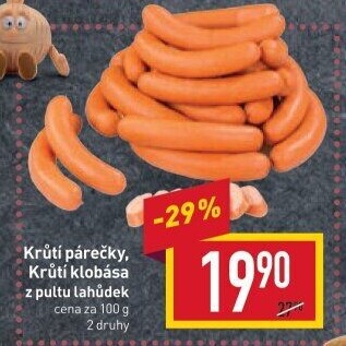 Párečky krůtí